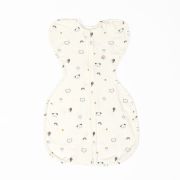 Sac de dormit nou-nascut Swaddle First Sleep Kitty Dreamland, 60 cm, 1.5 tog KDEFSKD015