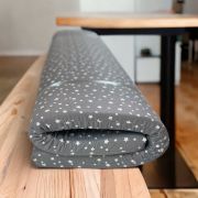 Saltea pentru tarc 95/95/4 cm., grey Kreis Design