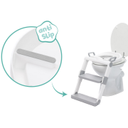 Scara cu reductor WC moale pliabila, 24 luni+, grey white  Fillikid
