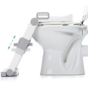 Scara cu reductor WC moale pliabila, 24 luni+, grey white  Fillikid