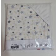 Prosop din muselina cu capison, 80x80 cm, blue Kreis design