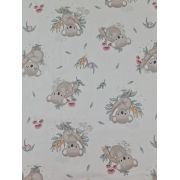 Saltea pentru tarc Orlando 105x96x4cm, desene Kreis design