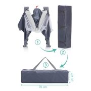 Tarc pentru copii Orlando Safari grey 105x96 Fillikid