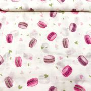 Lavete din muselina 4 buc,  40x40 cm, macarons pink Kreis Design