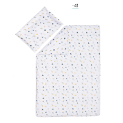 Lenjerie de pat din Jerse 2 piese casute Fillikid