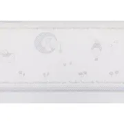 Saltea pliabila design 120/60/4 cm. white blue Fillikid