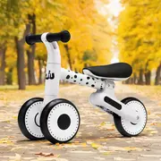 Bicicleta fara pedale Juju Dody, Alba JUJJU3427-White