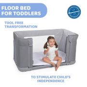 Patut atasabil Chicco Next 2 Me Forever, 3 in 1, SlateGrey (Gri), 0luni+ CHC79650-8_SLATE GREY
