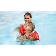 Aripioare de inot pentru copii, cu insertie din material moale, 11&ndash;30kg (1-6 ani), rosu, Reer MySwimBuddy Armbands, 66024
