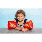 Aripioare de inot pentru copii, cu insertie din material moale, 11&ndash;30kg (1-6 ani), rosu, Reer MySwimBuddy Armbands, 66024