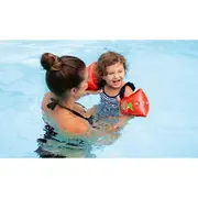 Aripioare de inot pentru copii, cu insertie din material moale, 11&ndash;30kg (1-6 ani), rosu, Reer MySwimBuddy Armbands, 66024