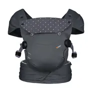 BeSafe Newborn Haven - Sistem de purtare nou-născuți Anthracite Forest BSF11018807-AF