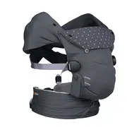 BeSafe Newborn Haven - Sistem de purtare nou-născuți Anthracite Forest BSF11018807-AF