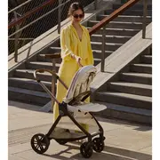 Carucior copii 3 in 1 Chicco Bellagio, Amber Glow (bej deschis), First Seat Recline, 0luni+ CHC8713650+8713750+8710050-8