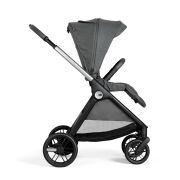 Carucior copii 3 in 1 Chicco Bellagio, Black Satin (gri inchis), 0luni+ CHC8713645+8713745+8714645-8