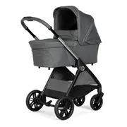 Carucior copii 3 in 1 Chicco Bellagio, Black Satin (gri inchis), 0luni+ CHC8713645+8713745+8714645-8
