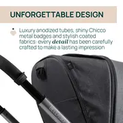 Carucior copii 3 in 1 Chicco Bellagio, Black Satin (gri inchis), 0luni+ CHC8713645+8713745+8714645-8
