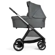 Carucior copii 3 in 1 Chicco Bellagio, Black Satin (gri inchis), 0luni+ CHC8713645+8713745+8714645-8