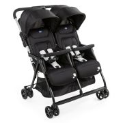 Carucior gemeni Chicco Ohlala, Black Night (Negru), 0luni+ CHC79279-8_BLACK NIGHT