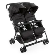 Carucior gemeni Chicco Ohlala, Black Night (Negru), 0luni+ CHC79279-8_BLACK NIGHT