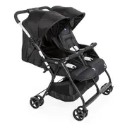 Carucior gemeni Chicco Ohlala, Black Night (Negru), 0luni+ CHC79279-8_BLACK NIGHT