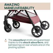 Carucior sport Chicco Urbino, Ruby (rosu), de la nastere pana la 22Kg CHC8713868-8