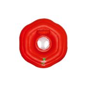 Colac scaun gonflabil de inot pentru bebelusi, pana la 11 kg (6-12 luni), rosu, Reer MySwimBuddy Swim Seat, 66014
