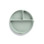 Farfurie BLW, Din silicon, Cu ventuze, 17 x 17 x 4 cm, BPA Free, Mint BYN8420421089354