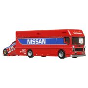 HOT WHEELS TRANSPORTATOR EURO HAULER CU MASINUTA NISSAN 300 ZX GTS SCARA 1:64 VIVMTFLF56_HRV44