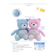Jucarie cu proiectie Chicco Ursuletul bebelus, roz, 0luni+ CHC0801510-1