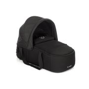 Landou portabil, Jane, Montare in carucior, Cu manere, Cu salteluta, 95% materiale reciclate cu protectie UPF50, 67x29.5x43 cm, 0-9 Kg, Cold Black BYN8420421085929