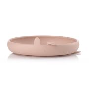 Set complet de masa, Jane, Din silicon, Cu 4 piese, Farfurie, Bol, Lingurita si pahar, BPA free, Pale BYN8420421089309