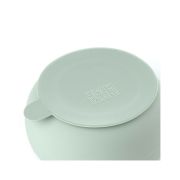 Set de masa, Jane, Din silicon, 2 piese, Cu bol si lingurita, BPA Free, Mint BYN8420421089330