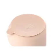 Set de masa, Jane, Din silicon, 2 piese, Cu bol si lingurita, BPA Free, Pale BYN8420421089323