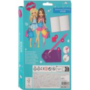 Agenda Besties A5 cu Diamond Painting Grafix GR140008 BBJGR140008_Albastru