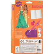 Agenda Besties A5 cu Diamond Painting Grafix GR140008 BBJGR140008_Portocaliu
