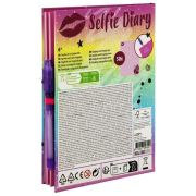 Agenda Besties Selfie 21x15 cm, 50 de file cu Stilou Magic Grafix GR140009 BBJGR140009_Initiala