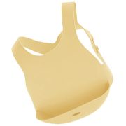 Baveta Flexi Bib Minikoioi, 100% Premium Silicone – Mellow Yellow KRT101020007
