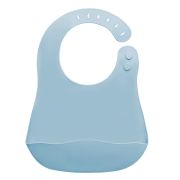Baveta din silicon, AppeKids - Aqua Blue KRTAK275381
