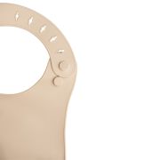 Baveta din silicon, AppeKids - Bubble Beige KRTAK275350