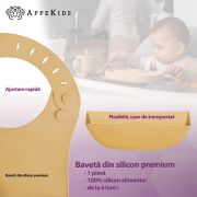 Baveta din silicon, AppeKids - Honey KRTAK275367
