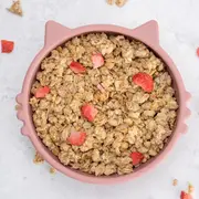 Bol din silicon, AppeKids, Kitty I - Old Rose KRTAK275220