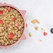 Bol din silicon, AppeKids, Kitty I - Old Rose KRTAK275220