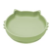 Bol din silicon, AppeKids, Kitty II - Raw Green KRTAK275299