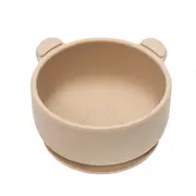 Bol din silicon cu ventuza, AppeKids, The Little Bear - Bubble Beige KRTAK275107