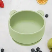 Bol din silicon cu ventuza, AppeKids, The Little Bear - Raw Green KRTAK275145