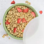 Bol din silicon cu ventuza si capac, AppeKids - Raw Green KRTAK275794