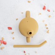 Cana din silicon cu pai, AppeKids - Honey KRTAK275411