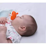 Inel Gingival Din Silicon, Mombella, Ciupercuta Portocalie KRTM00115