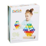 Jucarie Din Lemn, Cubika, &quot;Sa Invatam Ceasul&quot; KRTCU14354